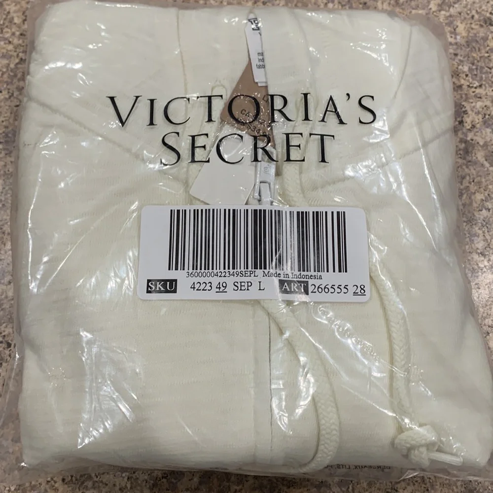 PINK Summer Lounge Cotton Zip-Up Hoodie - Picture 5 of 5